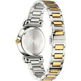 Versace V-Motif Black Dial Two Tone Steel Strap Watch for Women - VERE00518 Buy Now By Versace