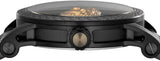 Versace Palazzo Empire Quartz Black Dial Black Steel Strap Watch For Men - VEDB00518 Buy Now By Versace