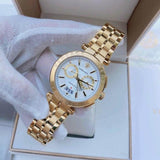 Versace V Racer Chronograph White Dial Gold Steel Strap Watch for Men - VBR060017 Buy Now By Versace