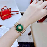 Versace Palazzo Empire Greca Green Dial Gold Mesh Bracelet Watch for Women - VEDV00819 Buy Now By Versace