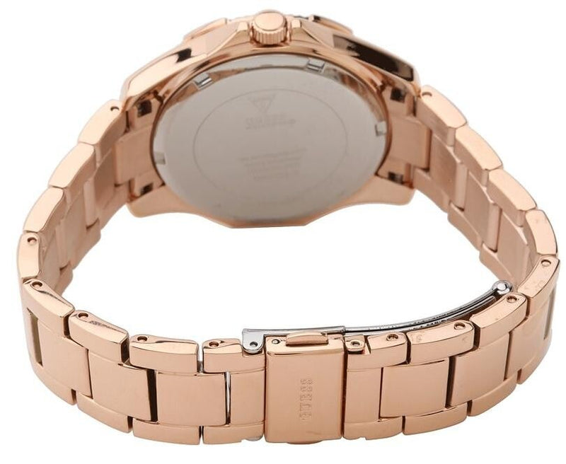 Guess Phantom Mini Rose Gold Dial Rose Gold Steel Strap Watch for Women - W0235L3 Buy Now By Guess