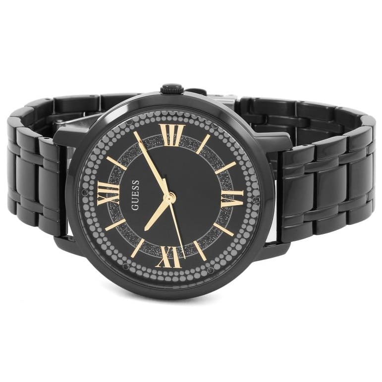 Guess Montauk Black Tone Stainless Steel Watch For Women - W0933L4 Buy Now By Guess