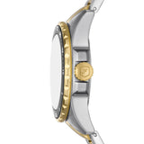 Fossil Blue Dive Three Hand Black Dial Two Tone Steel Strap Watch For Women - ES5349 Buy Now By Fossil