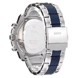 Guess Octane Chronograph Blue Dial Two Tone Steel Strap Watch for Men - W1046G2 Buy Now By Guess
