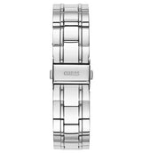 Guess Bedazzle Diamonds Silver Dial Silver Steel Strap Watch For Women - W1097L1 Buy Now By Guess
