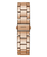 Guess G Twist Diamonds Rose Gold Dial Rose Gold Steel Strap Watch For Women - W1201L3 Buy Now By Guess