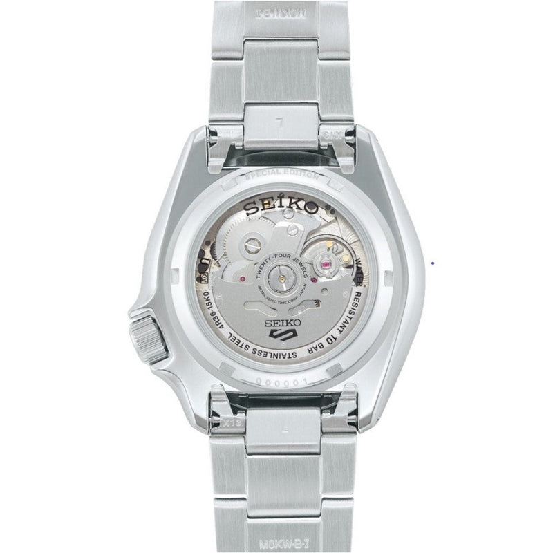 Seiko 5 Sports Automatic Blue Dial Silver Steel Strap Watch for Men - SRPK97K1 Buy Now By Seiko