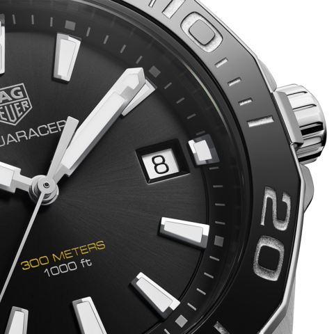 Tag Heuer Aquaracer Black Dial Watch for Men - WAY111A.BA0928 Buy Now By Tag Heuer