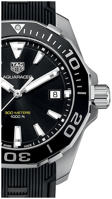 Tag Heuer Aquaracer Black Dial Watch for Men - WAY111A.FT6151 Buy Now By Tag Heuer