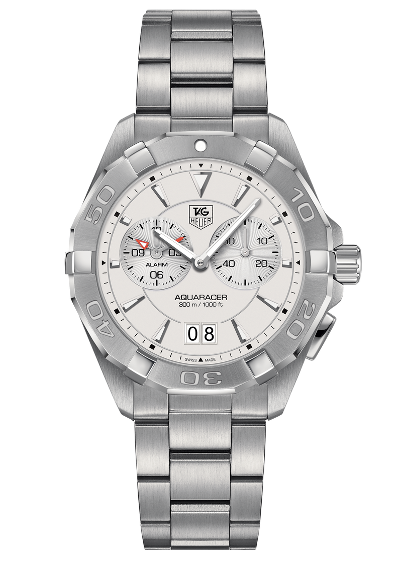 Tag Heuer Aquaracer White Dial Watch for Men - WAY111Y.BA0928 Buy Now By Tag Heuer