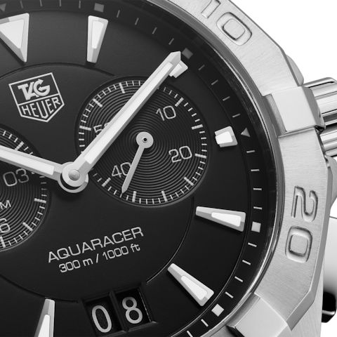 Tag Heuer Aquaracer Black Dial Watch for Men - WAY111Z.BA0928 Buy Now By Tag Heuer