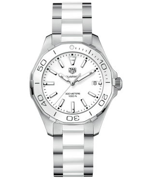 Tag Heuer Aquaracer White Dial Watch for Women - WAY131B.BA0914