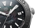 Tag Heuer Aquaracer Quartz Black Dial Silver Steel Strap Watch for Women - WAY131K.BA0748 Buy Now By Tag Heuer