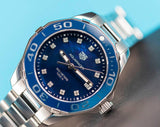Tag Heuer Aquaracer 35mm Quartz Blue Dial Silver Steel Strap Watch for Women - WSY131L.BA0748 Buy Now By Tag Heuer