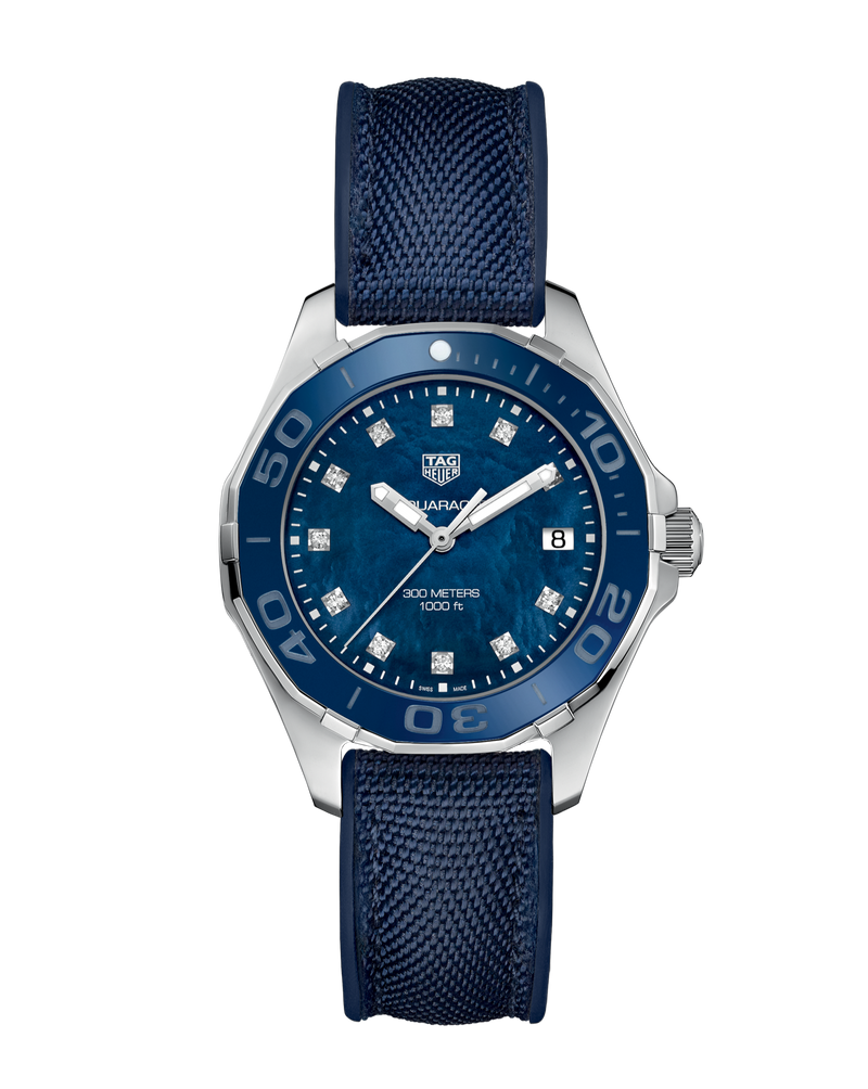 Tag Heuer Aquaracer Blue Mother of Pearl Dial Watch for Women - WAY131L.FT6091 Buy Now By Tag Heuer