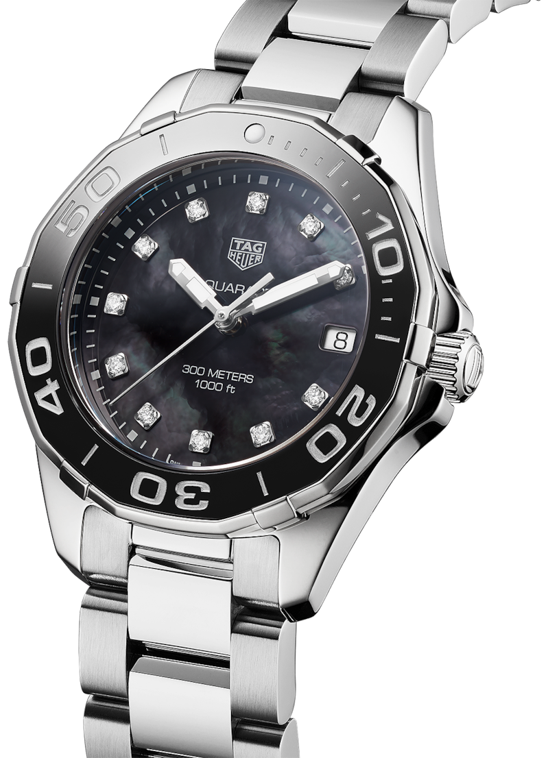 Tag Heuer Aquaracer Black Dial Watch for Women - WAY131M.BA0748 Buy Now By Tag Heuer