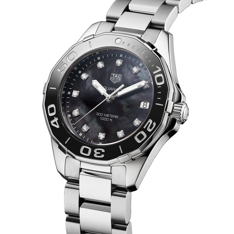 Tag Heuer Aquaracer Black Dial Watch for Women - WAY131M.BA0748 Buy Now By Tag Heuer