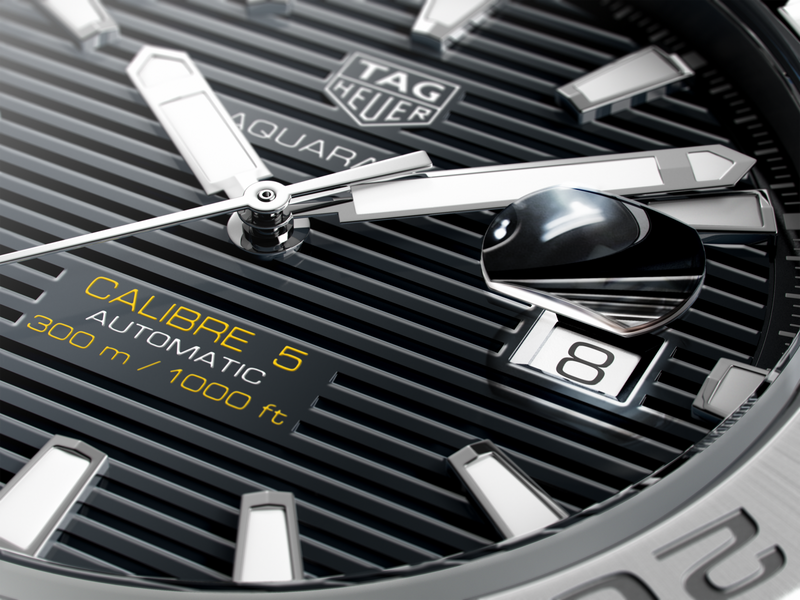 Shop Tag Heuer Aquaracer Black Dial Watch for Men - WAY2010.BA0927 in USA