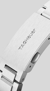 Tag Heuer Aquaracer Calibre 5 Automatic Green Dial Silver Steel Strap Watch for Men - WAY2015.BA0927 Buy Now By Tag Heuer