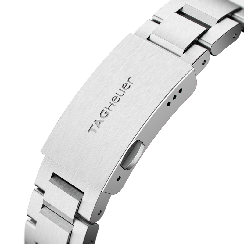 Tag Heuer Aquaracer Calibre 5 Automatic Green Dial Silver Steel Strap Watch for Men - WAY2015.BA0927 Buy Now By Tag Heuer