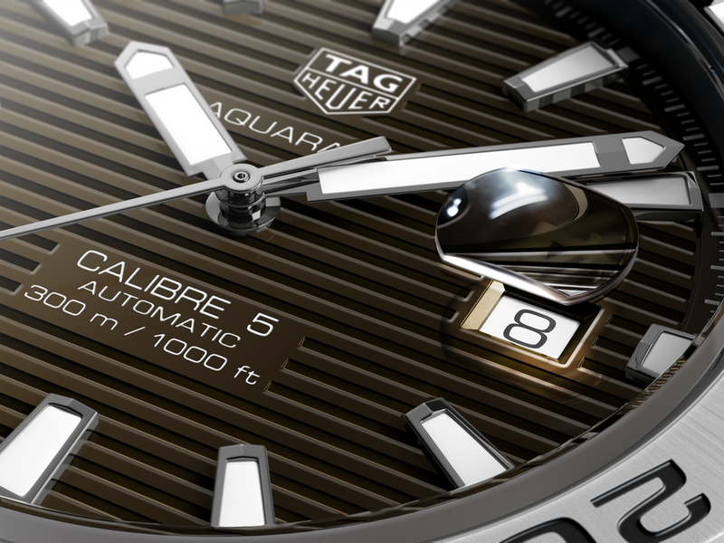 Tag Heuer Aquaracer Sunray Brown Dial Watch for Men - WAY2018.BA0927 Buy Now By Tag Heuer