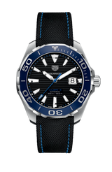 Shop Tag Heuer Aquaracer Black Dial Watch for Men - WAY201C.FC6395 in USA