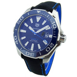 Shop Tag Heuer Aquaracer Black Dial Watch for Men - WAY201C.FC6395 in USA