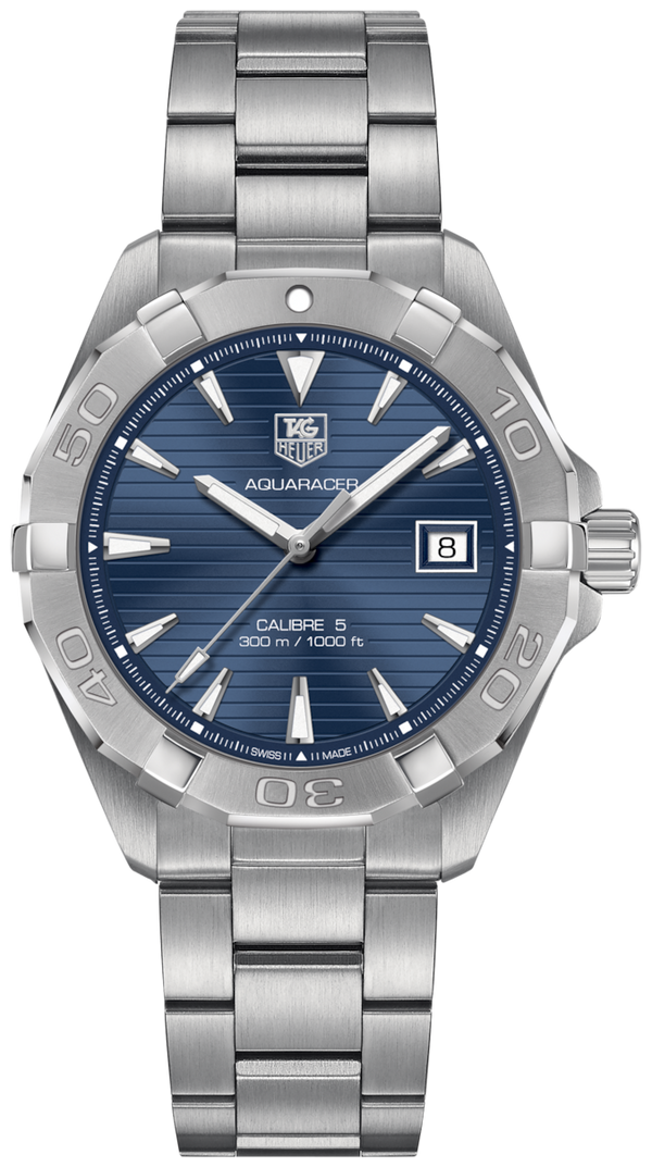Shop Tag Heuer Aquaracer Blue Dial Watch for Men - WAY2112.BA0928 in USA