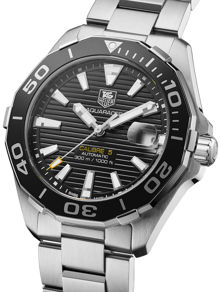 Tag Heuer Aquaracer Black Dial Watch for Men - WAY211A.BA0928