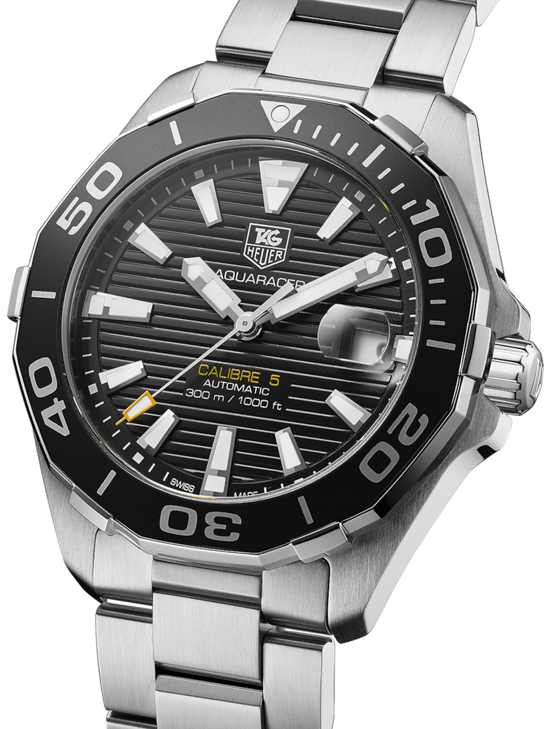 Tag Heuer Aquaracer Black Dial Watch for Men - WAY211A.BA0928 Buy Now By Tag Heuer