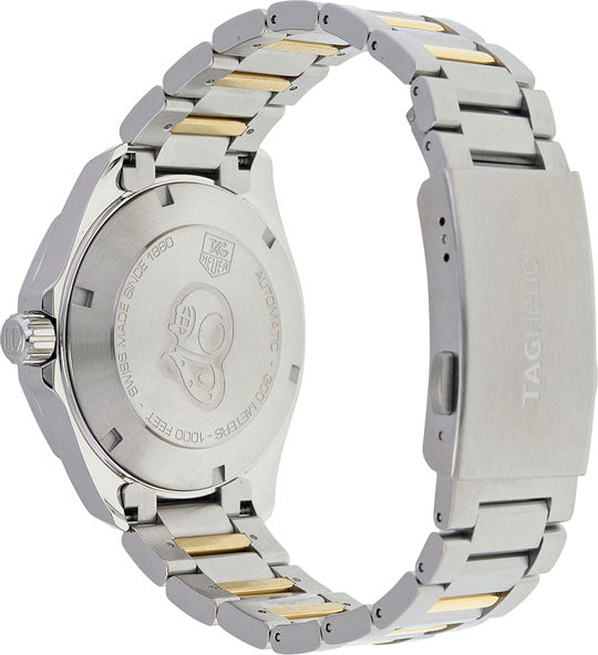 Tag Heuer Aquaracer Automatic White Dial Two Tone Steel Strap Watch for Men - WAY2151.BD0912 Buy Now By Tag Heuer