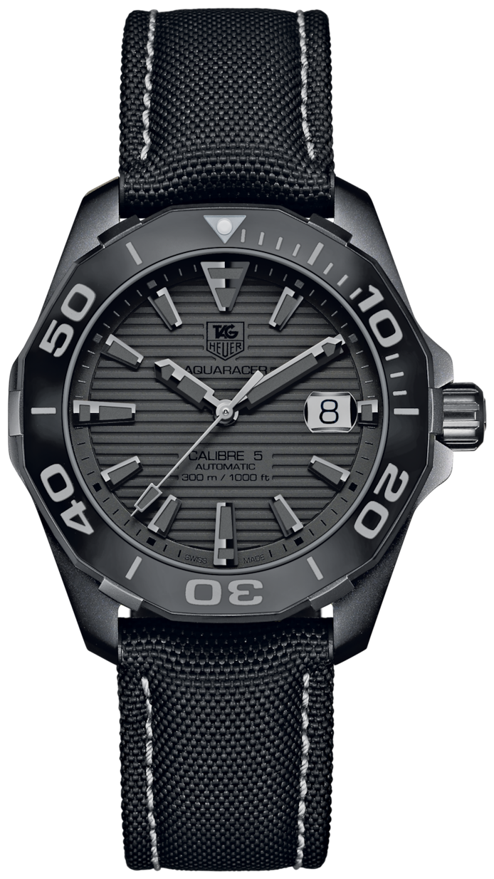 Tag Heuer Aquaracer Black Dial Watch for Men - WAY218B.FC6364 Buy Now By Tag Heuer