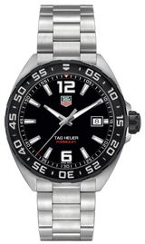 Tag Heuer Formula 1 Quartz Black Dial Silver Steel Strap Watch for Men - WAZ1110.BA0875 Buy Now By Tag Heuer