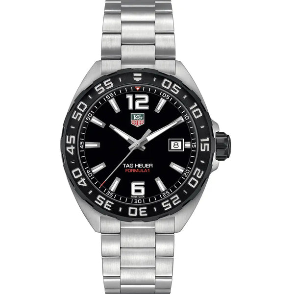 Shop Tag Heuer Formula 1 Black Dial Watch for Men - WAZ1110.BA0875 in USA