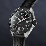 Tag Heuer Formula 1 Quartz Black Dial Black Rubber Strap Watch for Men - WAZ1110.FT8023 Buy Now By Tag Heuer