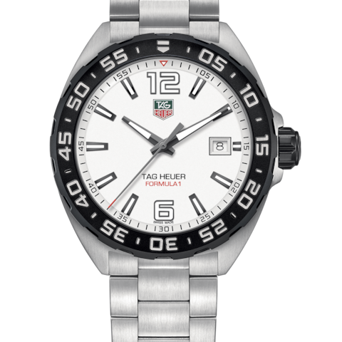 Tag Heuer Formula 1 White Dial Watch for Men - WAZ1111.BA0875 Buy Now By Tag Heuer