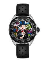 Tag Heuer Formula 1 Alec Monopoly Special Edition Black Rubber Strap Watch for Men - WAZ1117.FT8023 Buy Now By Tag Heuer