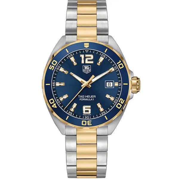 Shop Tag Heuer Formula Blue Dial Watch for Men - WAZ1120.BB0879 in USA