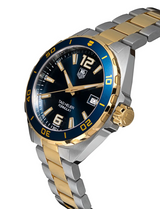 Shop Tag Heuer Formula 1 Analog Blue Dial Two Tone Steel Strap Watch for Men - WAZ1120.BB0879 in USA