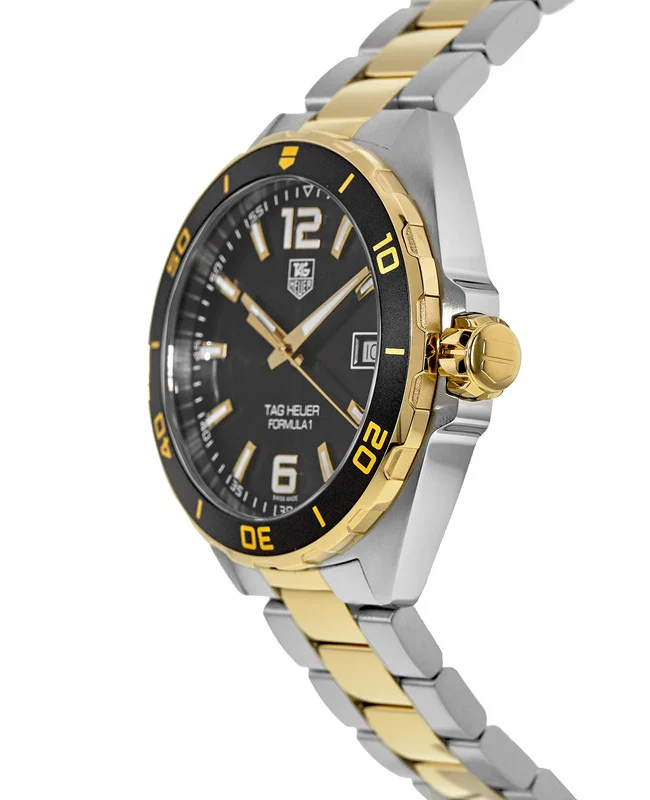 Tag Heuer Formula 1 Quartz Black Dial Two Tone Steel Strap Watch for Men - WAZ1121.BB0879 Buy Now By Tag Heuer