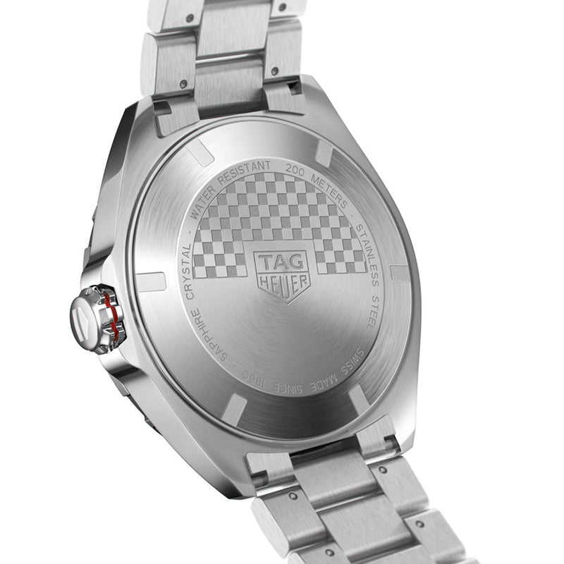 Tag Heuer Formula 1 Calibre 5 Chronograph Anthracite Dial Silver Steel Strap Watch for Men - WAZ2011.BA0842 Buy Now By Tag Heuer
