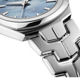 Shop Tag Heuer Link Quartz Mother of Pearl Dial Silver Steel Strap Watch for Women - WBC1311.BA0600 in USA