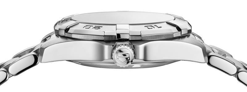 Tag Heuer Aquaracer White Mother of Pearl Dial Silver Steel Strap Watch for Women - WBD1311.BA0740 Buy Now By Tag Heuer