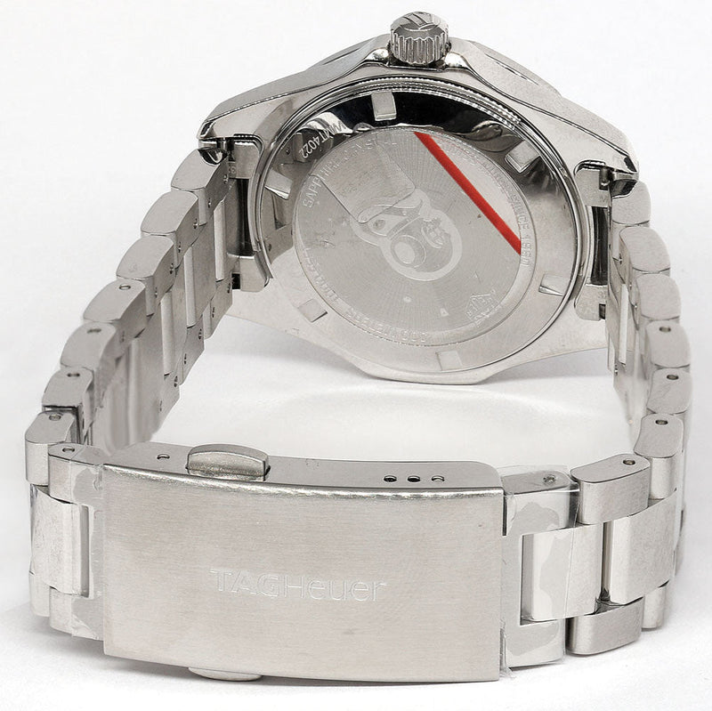 Shop Tag Heuer Aquaracer Mother of Pearl Dial Silver Steel Strap Watch for Women - WBD131A.BA0748 in USA