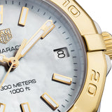 Shop Tag Heuer Aquaracer Mother of Pearl Dial Watch for Women - WBD1320.BB0320 in USA
