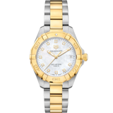 Shop Tag Heuer Aquaracer White Mother of Pearl Dial Watch for Women - WBD1322.BB0320 in USA