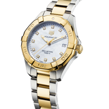 Shop Tag Heuer Aquaracer White Mother of Pearl Dial Watch for Women - WBD1322.BB0320 in USA