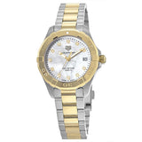 Shop Tag Heuer Aquaracer White Mother of Pearl Dial Watch for Women - WBD1322.BB0320 in USA