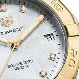Shop Tag Heuer Aquaracer White Mother of Pearl Dial Watch for Women - WBD1322.BB0320 in USA