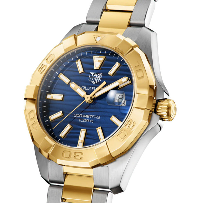 Shop Tag Heuer Aquaracer Blue Dial Watch for Women - WBD1325.BB0320 in USA